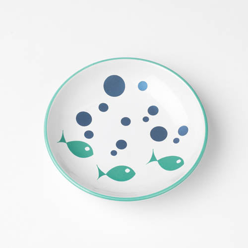PETRAGEOUS "Bubble Fish" Saucer