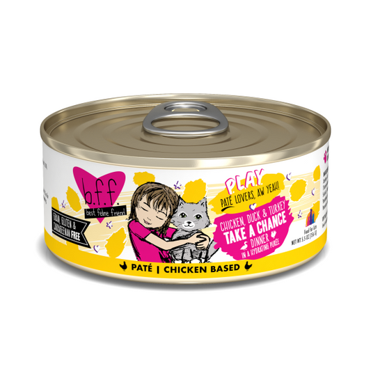 B.F.F. Take A Chance Chicken, Duck and Turkey Dinner Pâté, 156g (5.5oz)