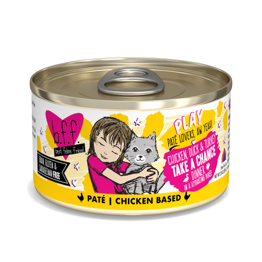 B.F.F. Take A Chance Chicken, Duck and Turkey Dinner Pâté, 80g (2.8oz)