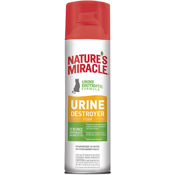 NATURE'S MIRACLE Urine Destroyer Foam 17.5oz