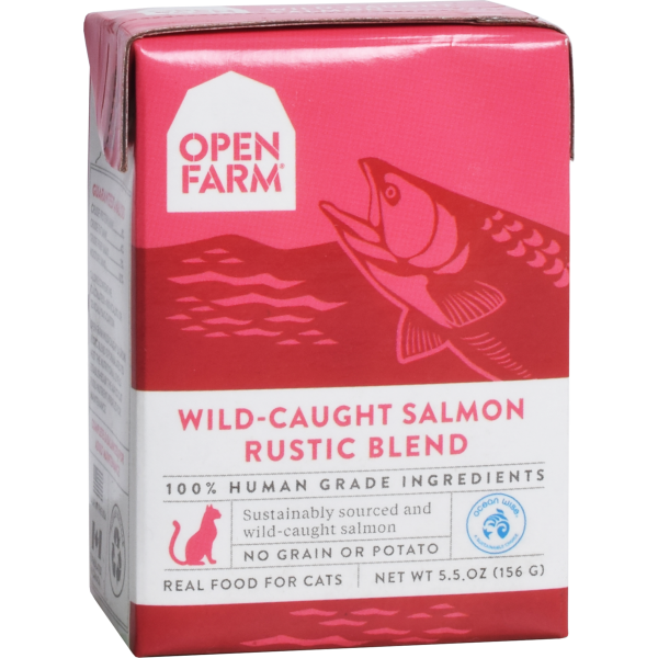 OPEN FARM Wild Caught Salmon Rustic Blend, 156g (5.5oz)