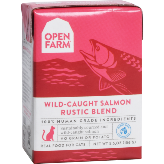 OPEN FARM Wild Caught Salmon Rustic Blend, 156g (5.5oz)