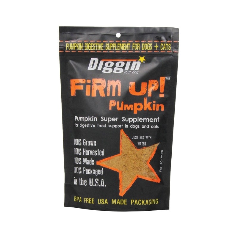 DIGGIN Firm Up Pumpkin Supplement, 113g (4oz)