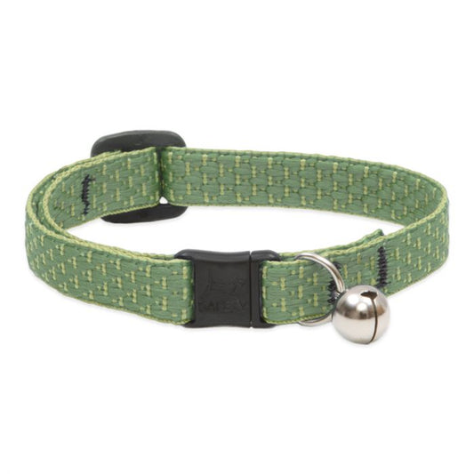 LUPINEPET Eco Collar with Bell, Moss