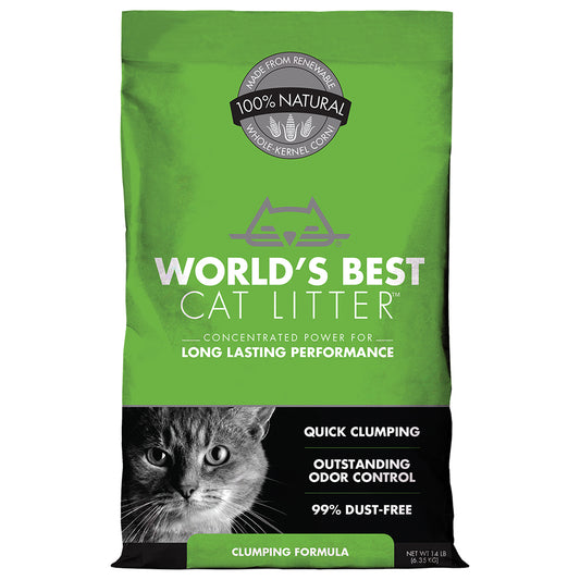 WORLD'S BEST CAT LITTER Original Clumping, 6.35kg (14lb)