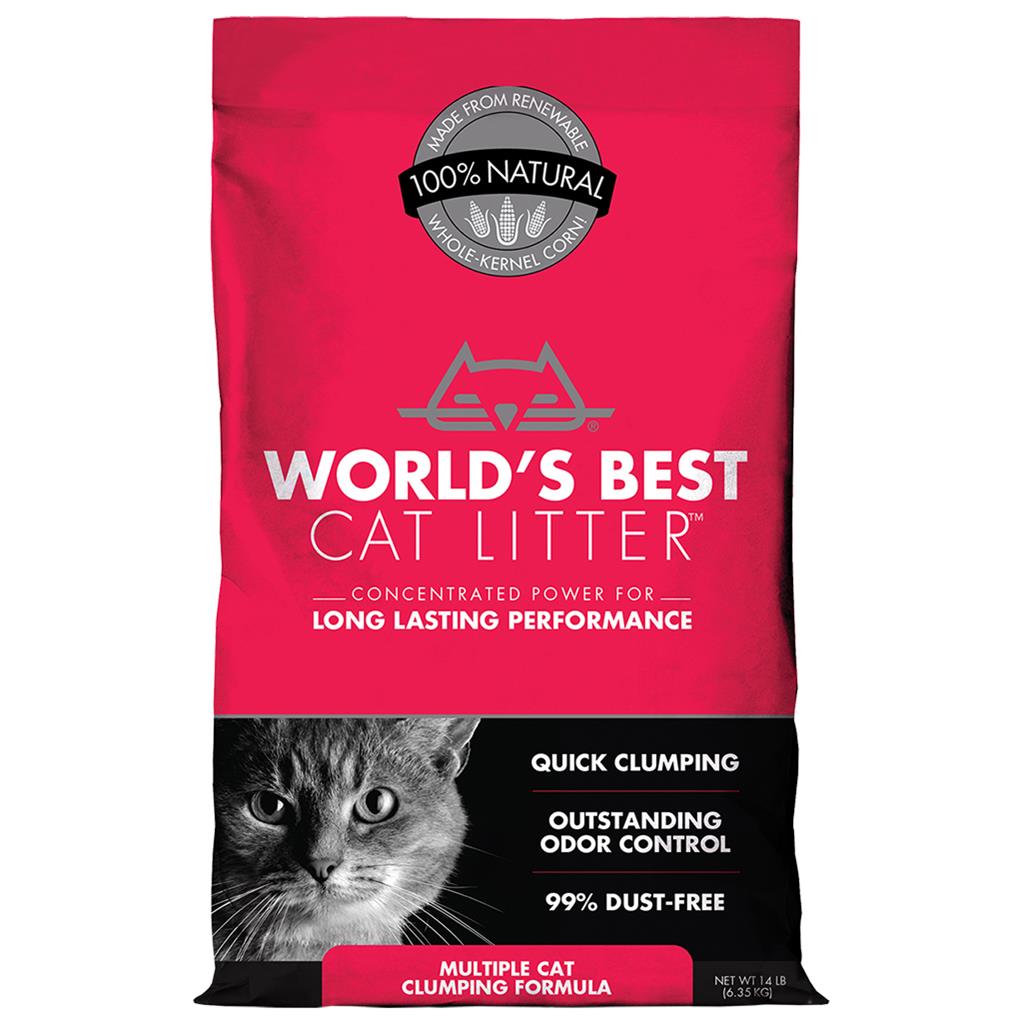 WORLD'S BEST CAT LITTER Multicat Clumping, 6.35kg (14lb)