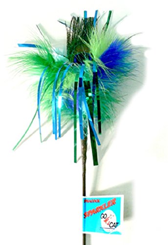 GO CAT 36-inch Peacock Sparkler Wand