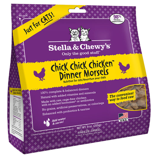 STELLA & CHEWY'S Freeze-Dried Dinner Morsels Chick Chick Chicken Dinner, 226g (8oz)