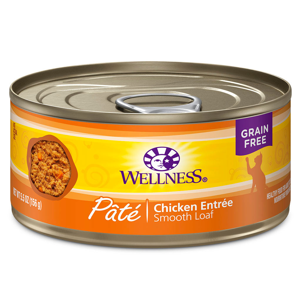 WELLNESS Complete Health Chicken Entree Pâté, 156g