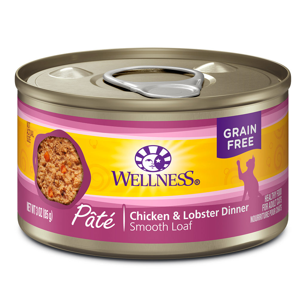 WELLNESS Complete Health Chicken & Lobster Entree Pâté, 85g