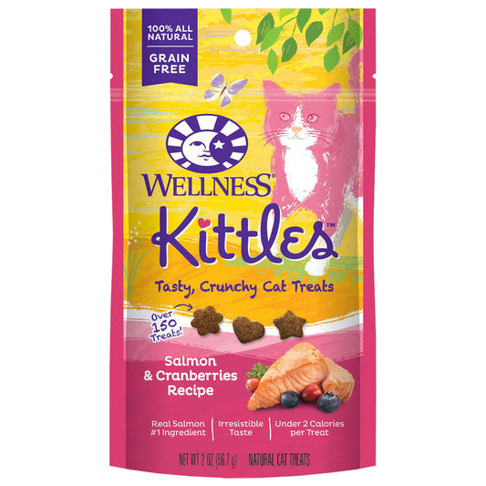 WELLNESS Kittles Salmon & Cranberries, 56.7g