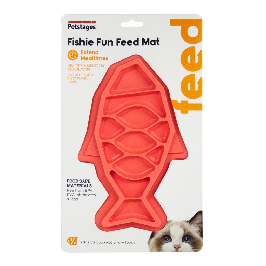 PETSTAGES Fishie Fun Feed Mat