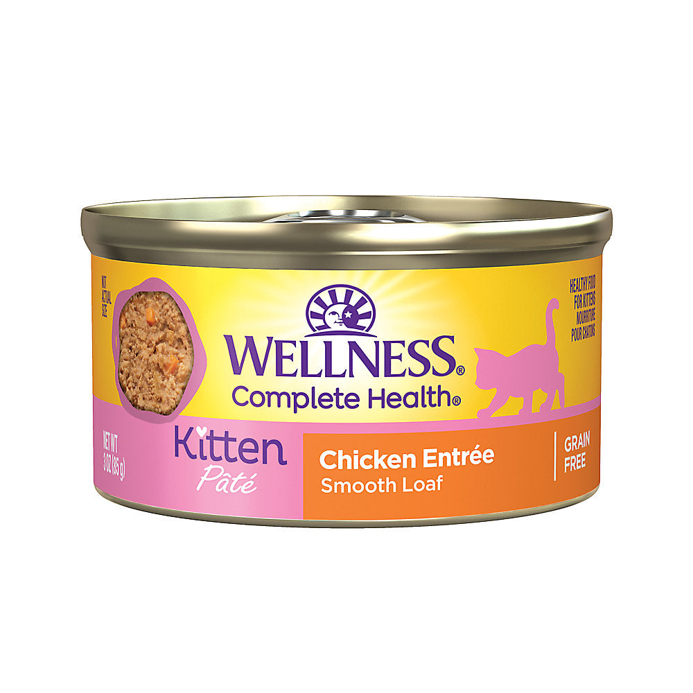 WELLNESS Complete Health Chicken Kitten Entree Pâté, 80g