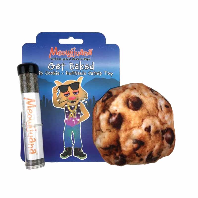 MEOWIJUANA Get Baked Catnip Cookie