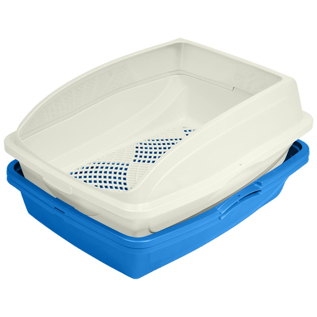 VAN NESS Sifting Litter Pan with Frame, 19x15x5"