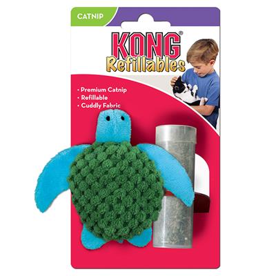 KONG Refillable Catnip Turtle