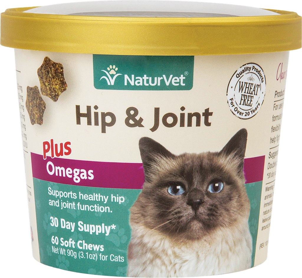NATURVET Soft Chew Hip & Joint + Omega, 60ct