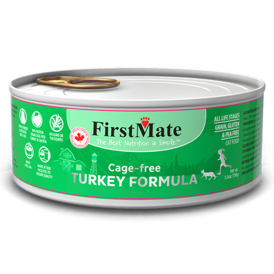 FIRSTMATE Limited Ingredient Diet: Cage-Free Turkey, 156g (5.5oz)