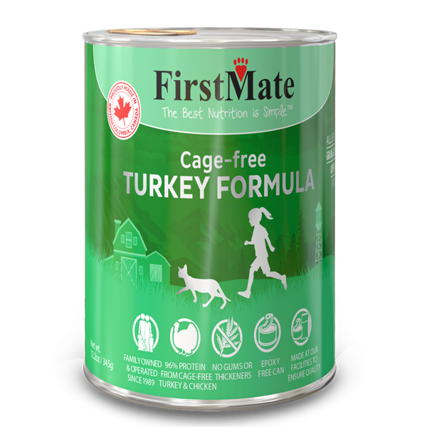 FIRSTMATE Limited Ingredient Diet: Cage-Free Turkey, 345g (12.2oz)