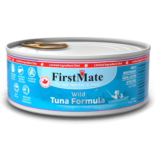 FIRSTMATE Limited Ingredient Diet: Wild Tuna, 156g (5.5oz)