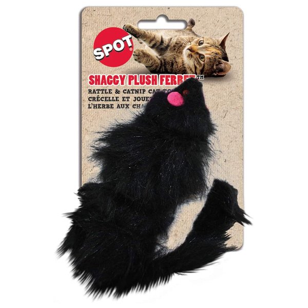 SPOT ETHICAL PET PRODUCTS Shaggy Plush Ferret Toy