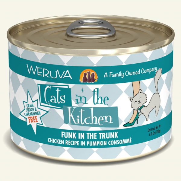 CATS IN THE KITCHEN Funk in the Trunk Chicken in Pumpkin Consommé, 170g (6oz)