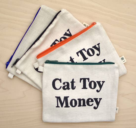 XENOTEES Cat Toy Money Pouch