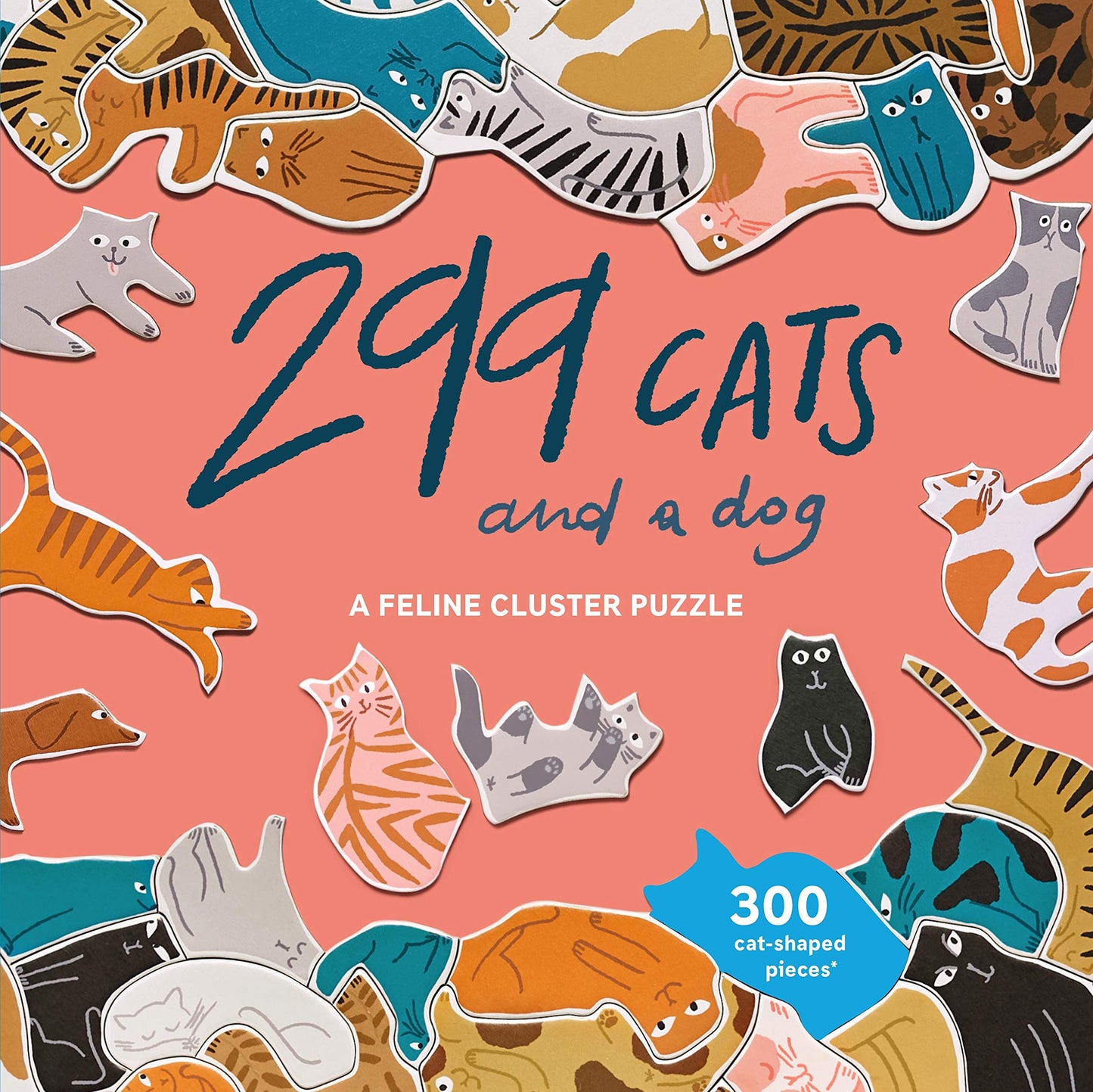 299 Cats (And A Dog) A Feline Cluster Puzzle