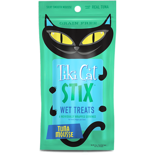 TIKI CAT Tuna Stix Tubes, 6 x 14g