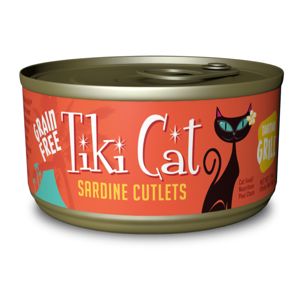 TIKI CAT Tahitian Sardine Cutlets, 80g
