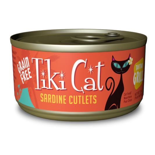 TIKI CAT Tahitian Sardine Cutlets, 80g