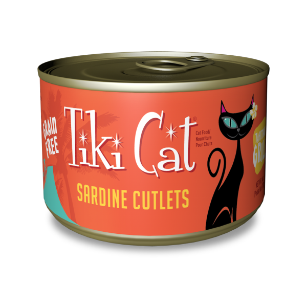 TIKI CAT Tahitian Sardine Cutlets, 170g