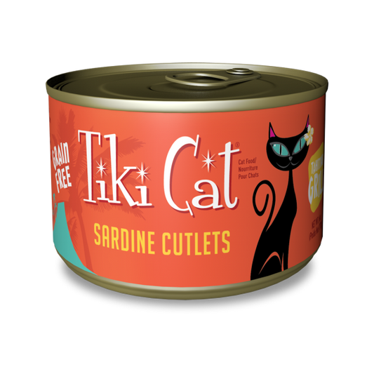 TIKI CAT Tahitian Sardine Cutlets, 170g