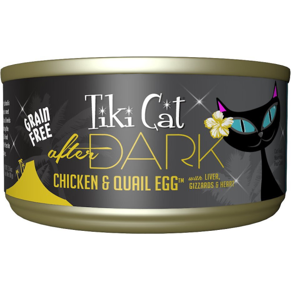 TIKI CAT After Dark Chicken and Quail Egg, 80g