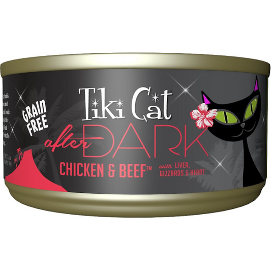 TIKI CAT After Dark Chicken and Beef, 80g