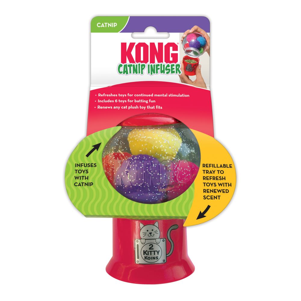 KONG Catnip Infuser with Toys