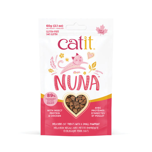 CATIT Nuna Insect Protein with Chicken Treats, 60g