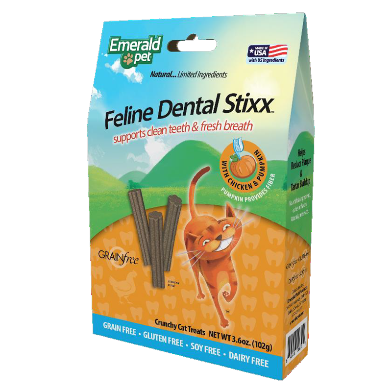 EMERALD PET Cat Dental Stixx Chicken, 102g