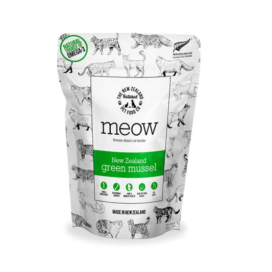 NZ NATURAL PET FOOD CO Meow Green Lipped Mussel Treat, 50g