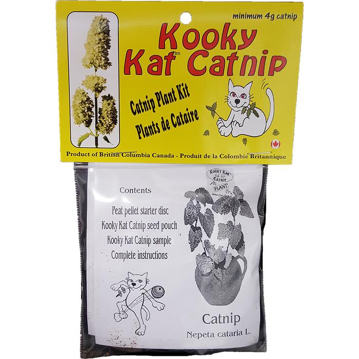 KOOKY KAT Grow Your Own Catnip Plant Kit