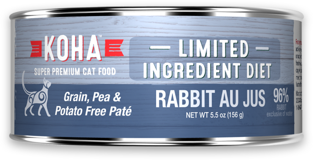 KOHA Limited Ingredient Rabbit Pâté au Jus, 156g (5.5oz)