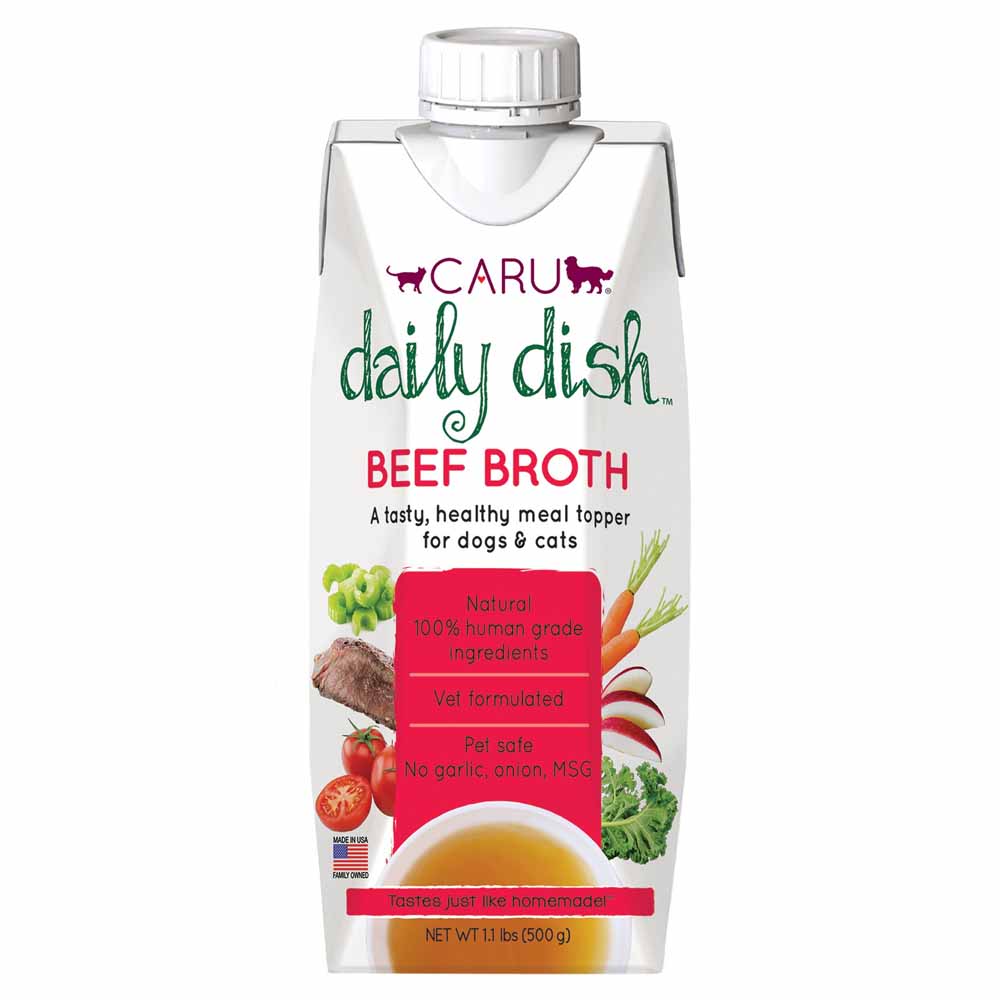 CARU Daily Dish Beef Broth, 500g