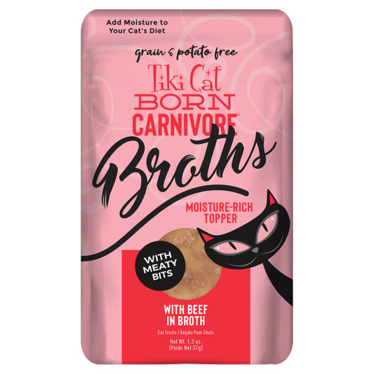 TIKI CAT Broths Beef, 37g (1.3oz)