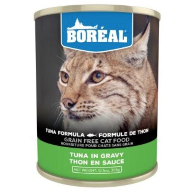 BOREAL Tuna Red Meat in Gravy, 355g *CASE (12 cans)*