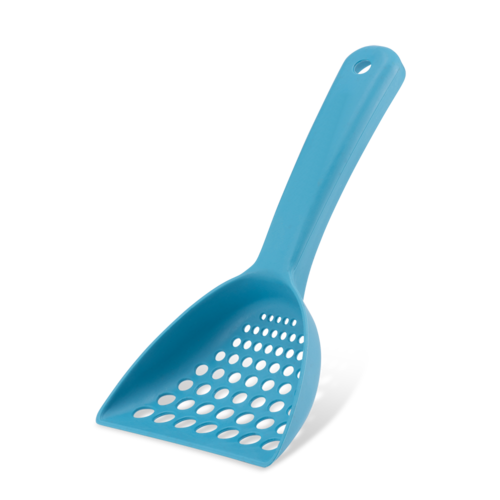 BECO PETS Bamboo Litter Scoop, Blue
