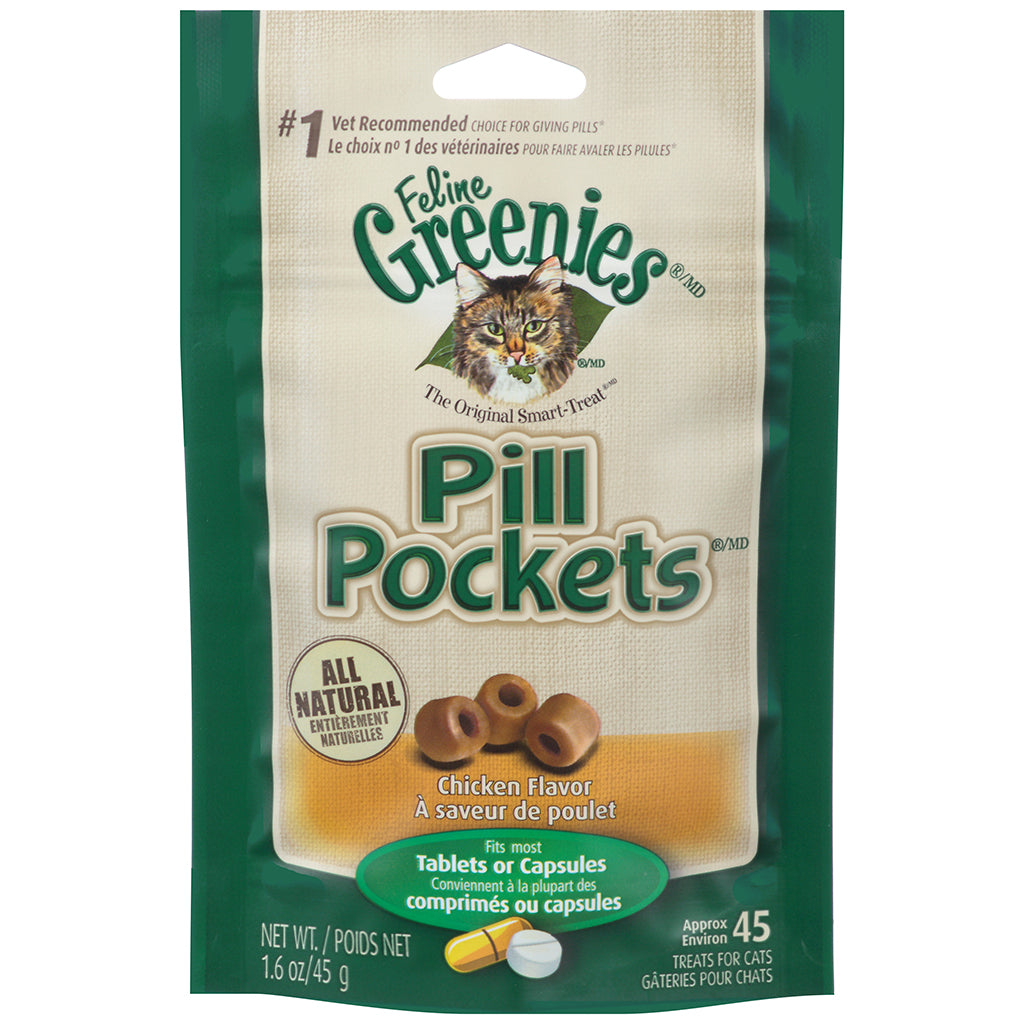 GREENIES Pill Pockets Chicken, 45g