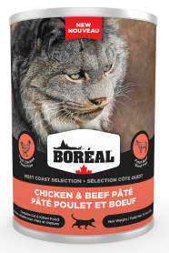 BOREAL West Coast Chicken & Beef Paté, 400g *NEW SIZE*