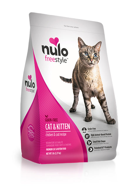 NULO Freestyle Cat & Kitten Chicken & Cod, 2.27kg (5lb)