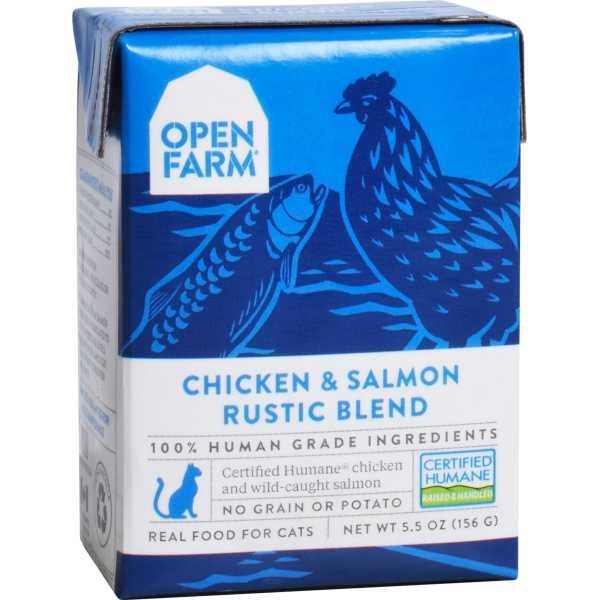 OPEN FARM Chicken & Salmon Rustic Blend, 5.5oz