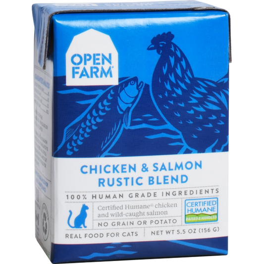 OPEN FARM Chicken & Salmon Rustic Blend, 5.5oz
